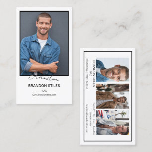 Carte de visite de talent de signature Mini cart