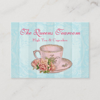 Carte de visite de tasse de thé de la Chine de