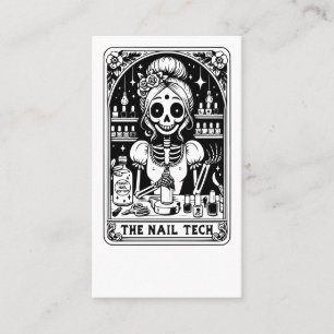 Carte de visite de technicien de clou de Tarot
