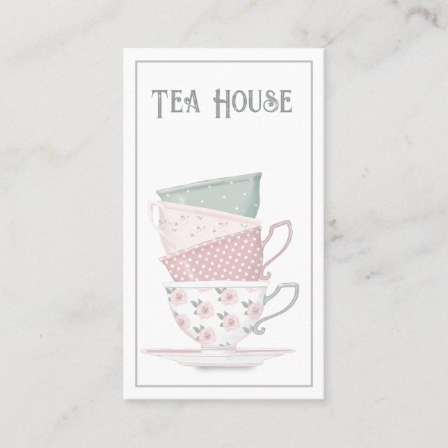 Carte de visite de Teups Pile Pastel (Devant)