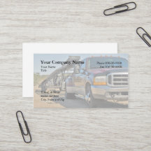 Carte de visite de transport