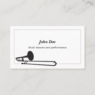 Carte de visite de Trombone