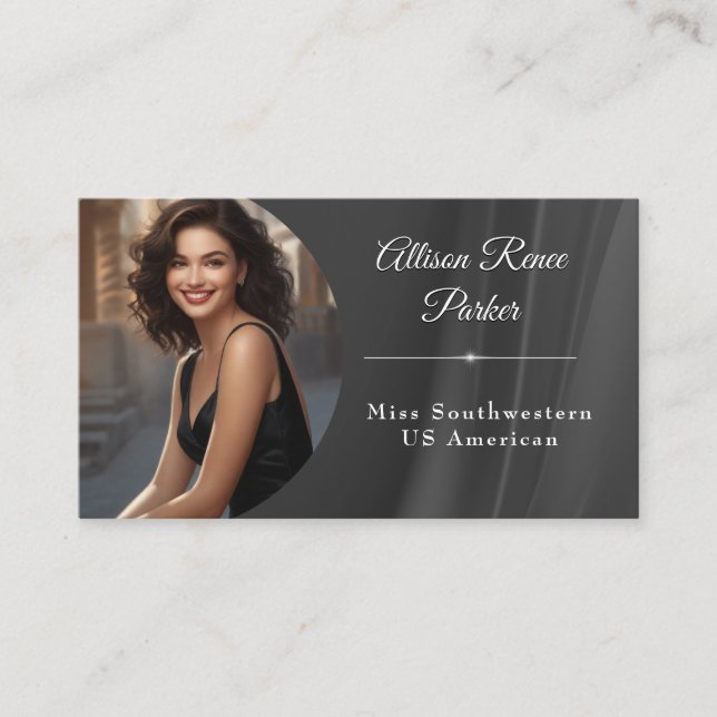 Carte de visite de Tuxedo Shine Pageant (Devant)
