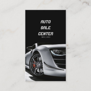 Carte de visite de vente automatique de location d