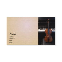 Carte de visite de violon/alto