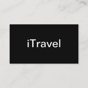 Carte de visite de voyage