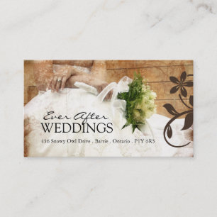 Carte de visite de wedding planner