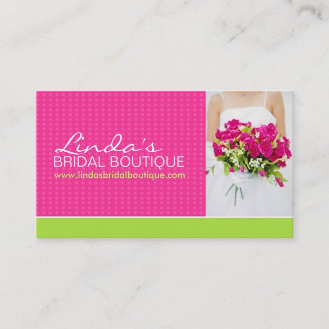 Carte de visite de wedding planner (Devant)