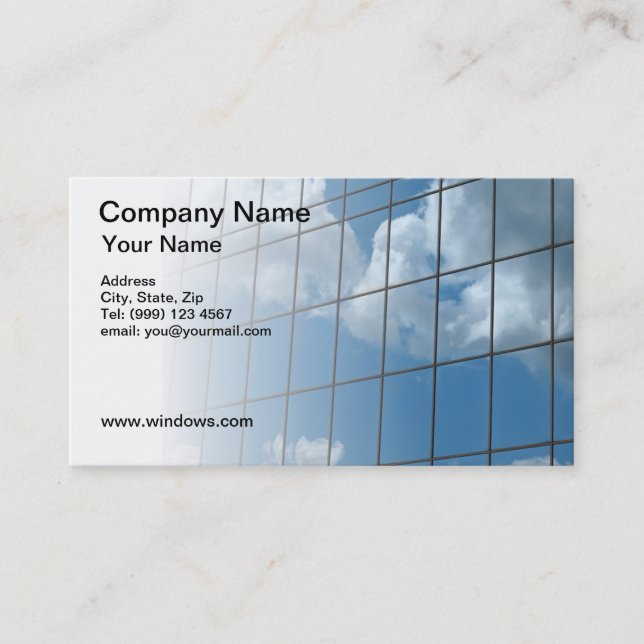 Carte de visite de Windows (Devant)