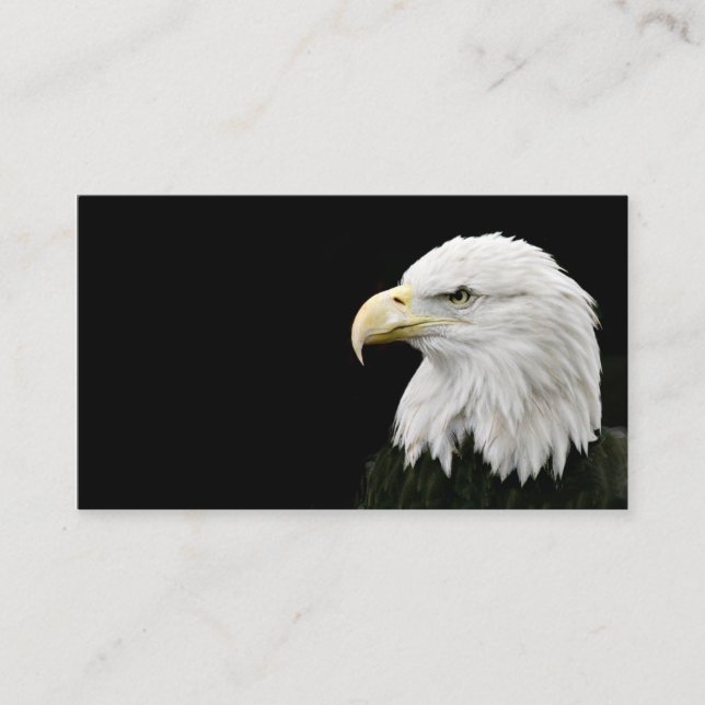 Carte de visite d'Eagle chauve (Devant)