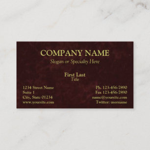 Carte De Visite DeAnna