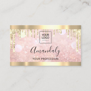 Carte De Visite Déchets de logo pour maquillage professionnel Esth