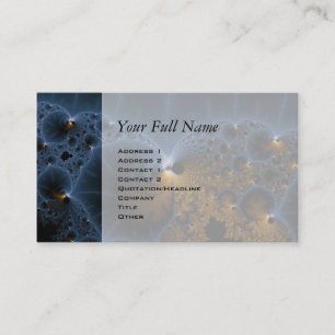 Carte De Visite Déchirer des gelées - Art Fractal