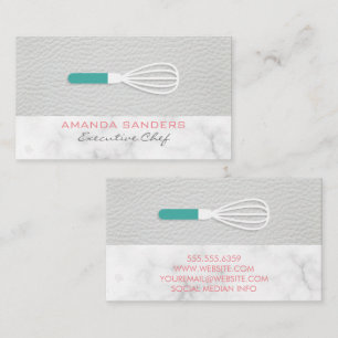 Carte De Visite Découpe en marbre cuir   Outils Whisk