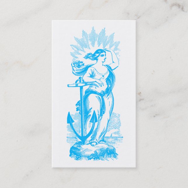 Carte De Visite Déesse de la mer (Devant)