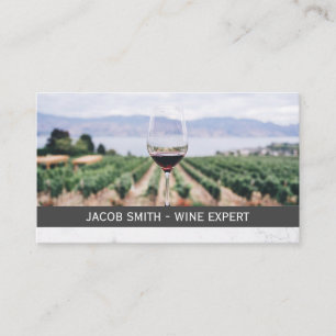 Carte De Visite Dégustation de vins Cave à vin Wine Stain