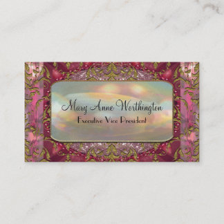 Carte De Visite Delancey Petal Elegant Professional