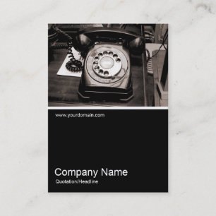 Carte De Visite Demi&Demi Photo 041 - Vieux Téléphone