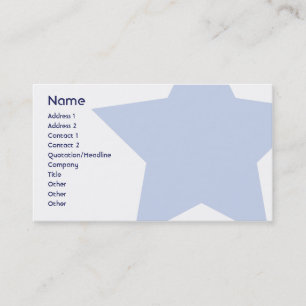 Carte De Visite Démocrate - affaires