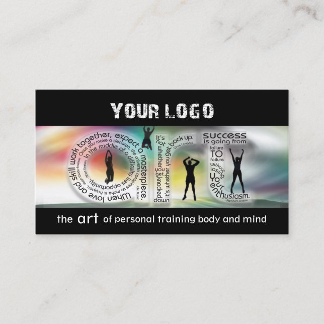 Carte de visite d'encadrement (Devant)