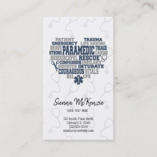 Carte De Visite Denim
