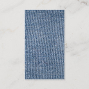 Carte De Visite Denim