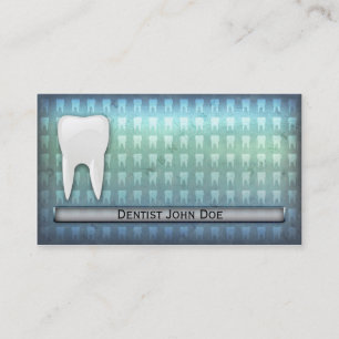 Carte de visite dentaire de bureau de dentiste