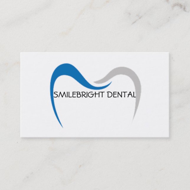 Carte de visite dentaire/orthodontique (Devant)
