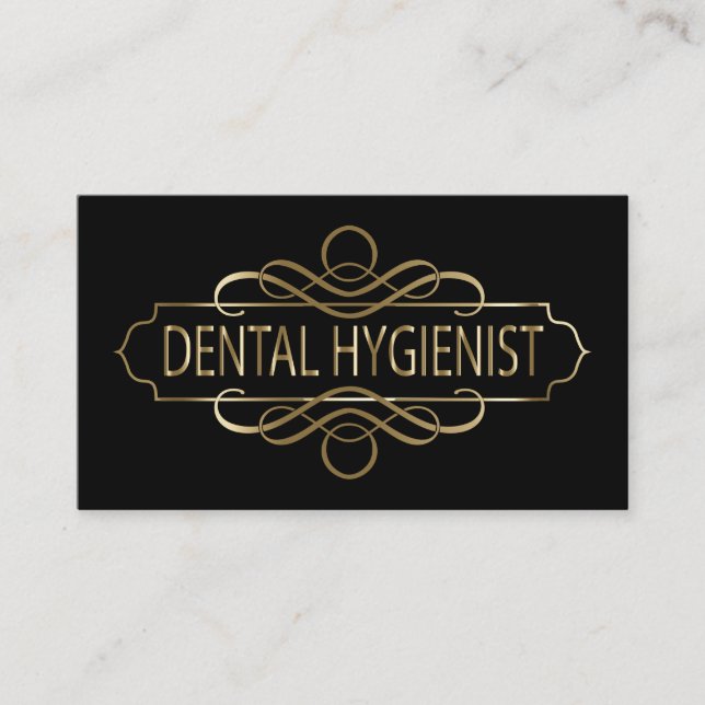 Carte De Visite DentalHygienist (Devant)