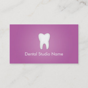Carte De Visite Dentiste/cartes de visite dentaires de studio dans
