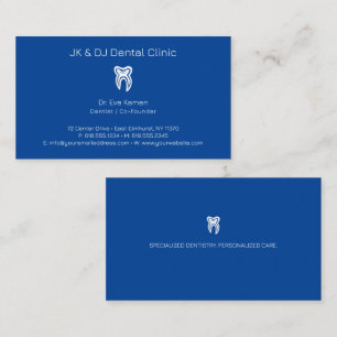 Carte De Visite Dentiste   Clinique dentaire