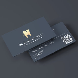 Carte De Visite Dentiste Minimum Orthodontiste Nomination au charb