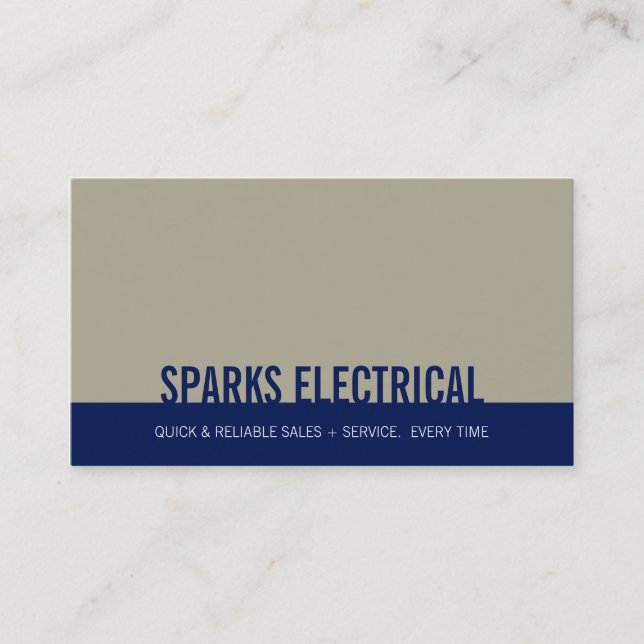 CARTE DE VISITE d'entreprise :: bold block 2L (Devant)