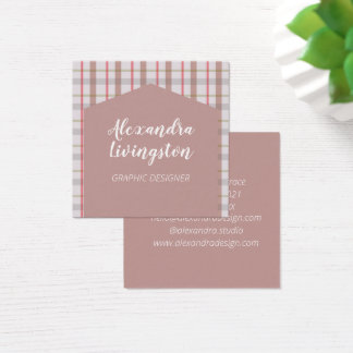Carte de visite d'entreprise de designer graphique