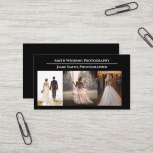 Carte de visite d'entreprise de photographe de stu