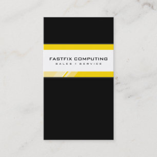 CARTE DE VISITE d'entreprise :: high-tech zing 6P