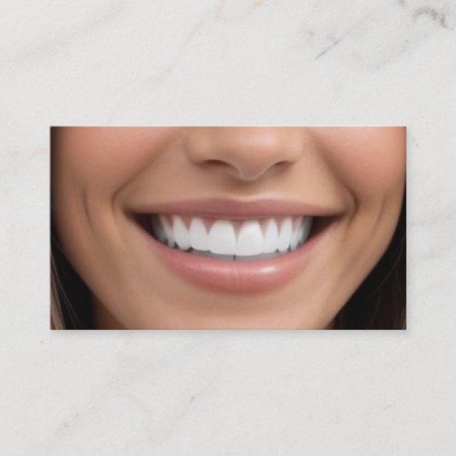 Carte De Visite Dents de sourire parfaits (Devant)