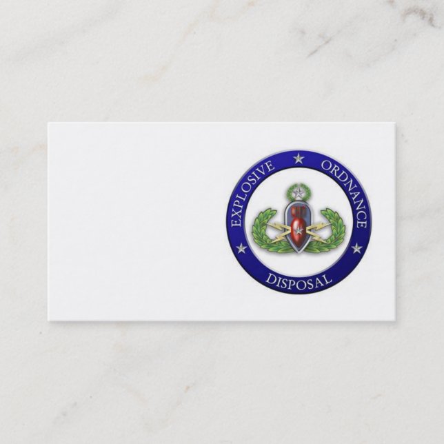 Carte de visite d'EOD (Devant)