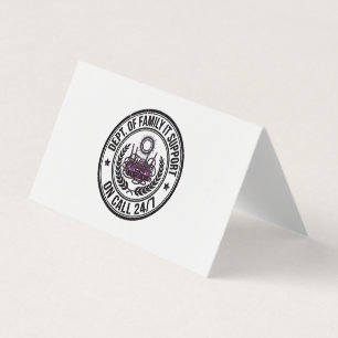 Carte De Visite Département des mots de passe perdus Drôle de tech