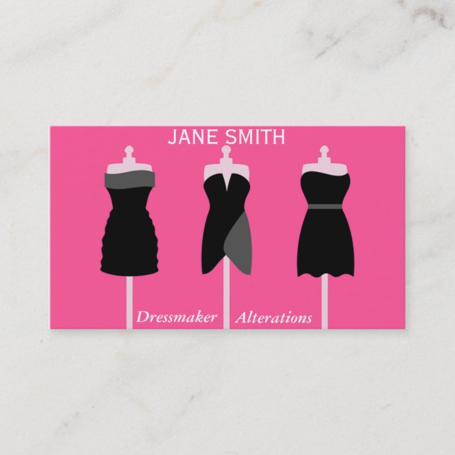 Carte De Visite Dépresseur, couture, tailleur professionnel (Devant)