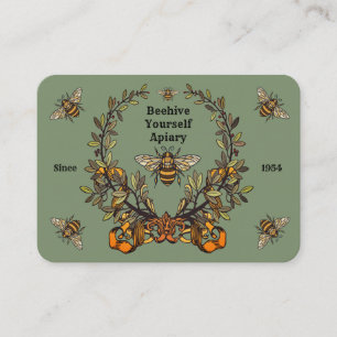 Carte de visite des abeilles victoriennes