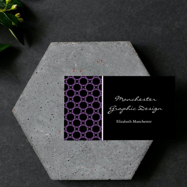 Carte de visite des cercles d'Améthyste (Amethyst Circles Business Card)