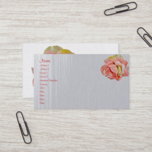 Carte de visite des éléments de coordination des R
