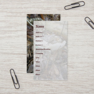 Carte de visite des éléments de coordination du ch