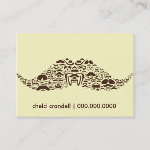 Carte De Visite Des millions de moustaches