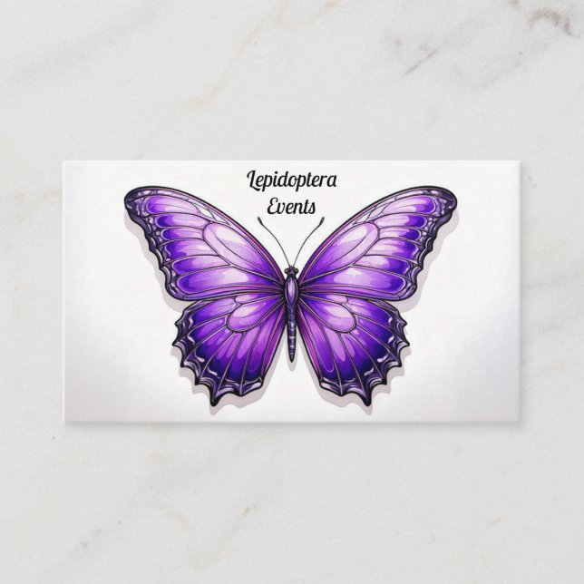 Carte de visite des poignées Amethyst Wings (Devant)