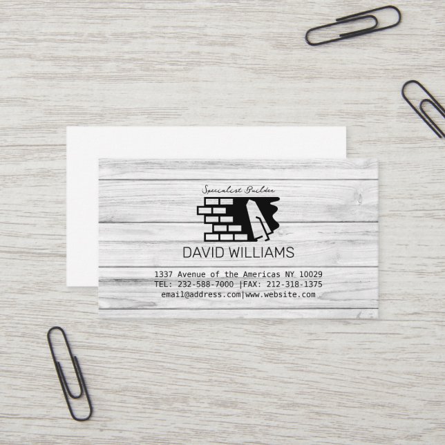 Carte de visite des réformes de la construction mo (Devant/Arrière en situation)