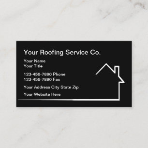 Carte de visite des services de construction de to