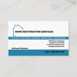 Carte de visite des services de restauration à do