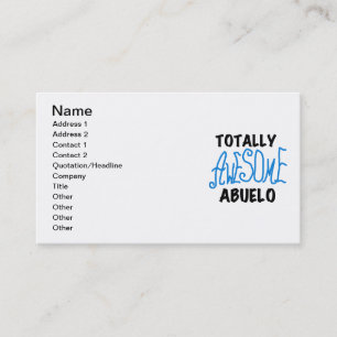 Carte De Visite Des tee-shirts et des cadeaux Abuelo absolument gé